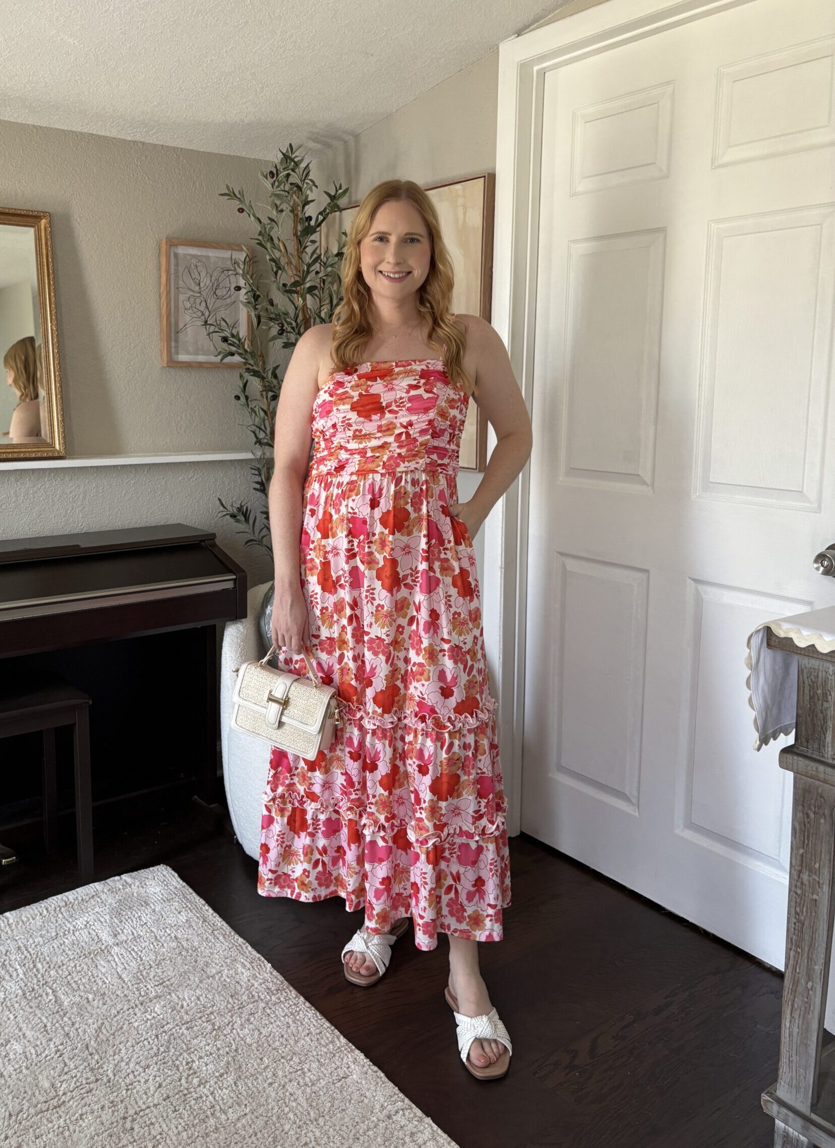 GRACE KARIN 2025 Women's Summer Floral Maxi Dress