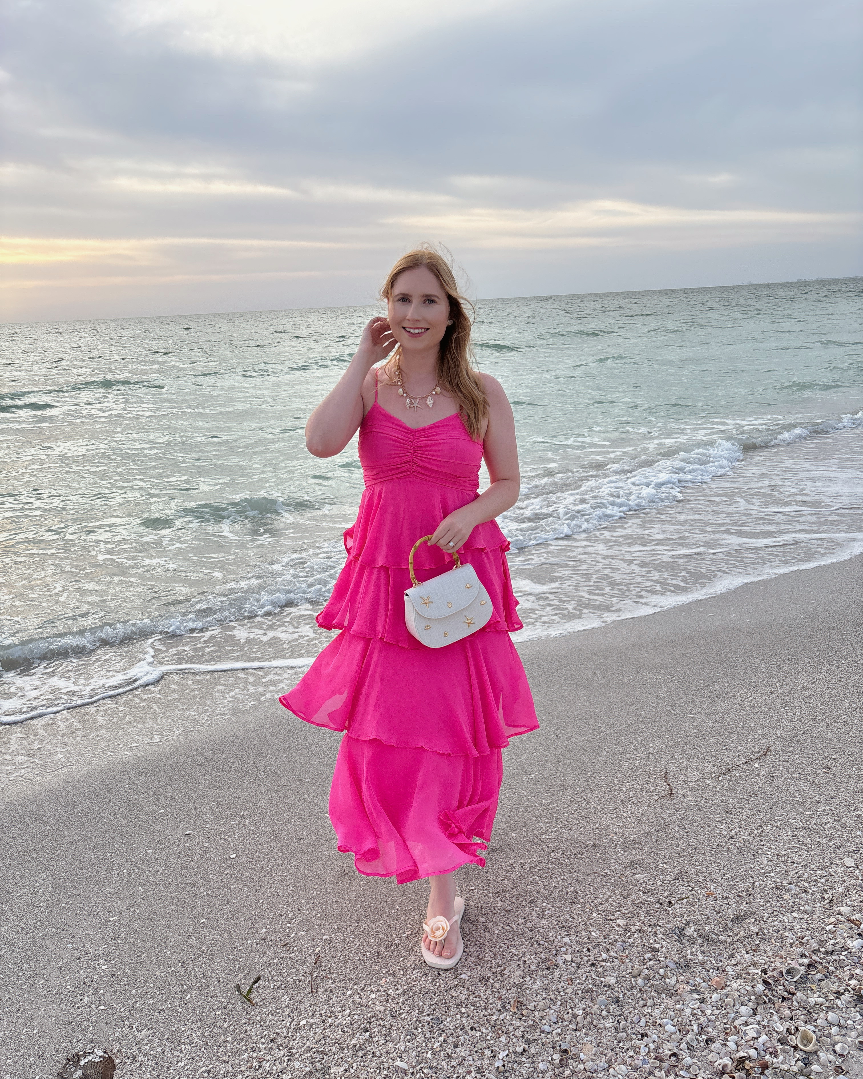 Women's Tiered Ruffle Maxi A-Line Dress - A New Day™ on sale $38.50 • reg $55.00 !! 🫶🏻☺️💕 size medium on me