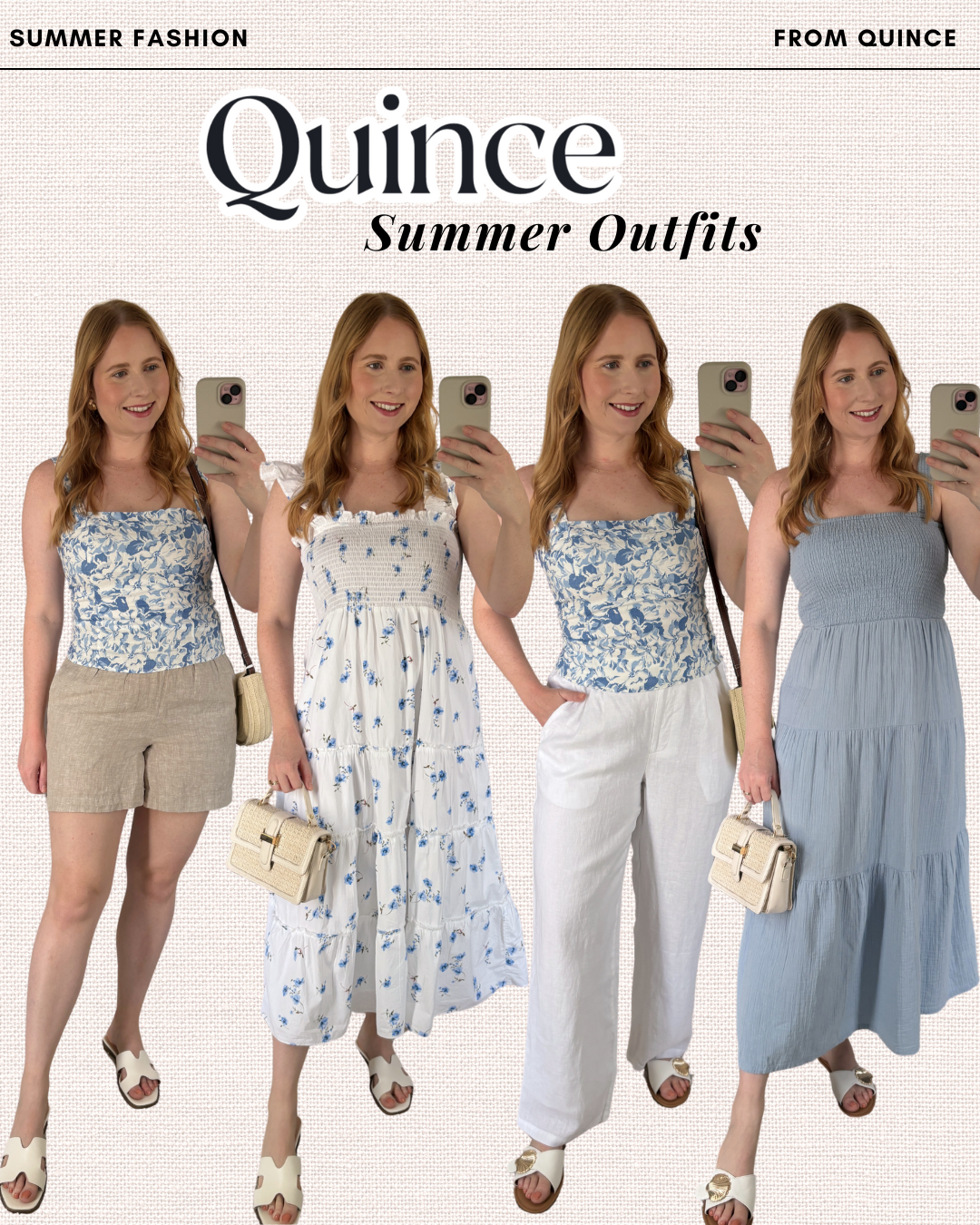 Quince Summer Outfits - Affordable by Amanda