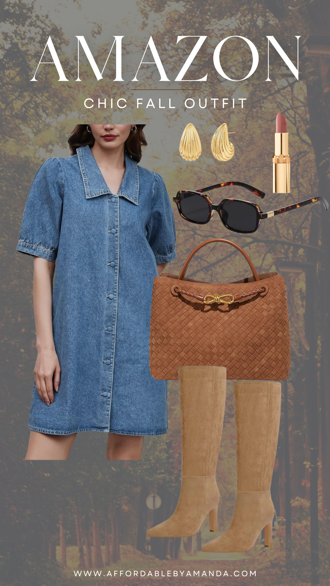 amazon denim dress from amazon