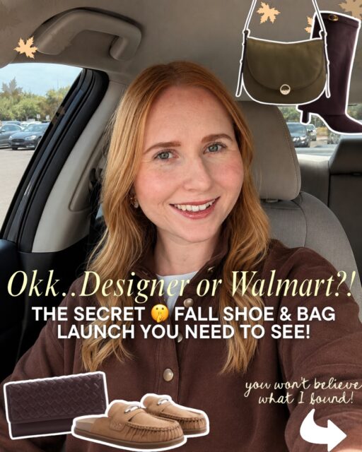 ‘FALL’ for 🔗s!! 🤎 Designer-inspired style... without the designer price tag.

If you love the look of luxury fashion but not the luxury price tag, Walmart’s new fall arrivals are INSANELY IMPRESSIVE this year. 

🍂 From woven handbags and rich chocolate brown accessories to chic suede shoes and elevated wardrobe staples, these finds give that high-end look for way less.

🍂SAVE this ⬆️ post for your future @walmart run
💬Say FALL to sh0p 
📲Be f0llowing me first @affordablebyamanda for the info to send your way! 📥 

Walmart fashion, Walmart fall fashion, Walmart fashion finds, Walmart new arrivals, designer inspired fashion, designer look for less, luxury look for less, affordable fashion, fall wardrobe, fall outfit ideas, Walmart handbags, Walmart shoes, elevated basics, neutral fall outfits, capsule wardrobe #walmartfallfashion #walmartfashion #walmartstyle #walmarthaul #designerinspired 

🍂Early fall finds!! 

Bottega or Walmart?! 👀 

Grab the Walmart version for $39!! ✨

Coach inspired purse 👜 

I love the Walmart one more! 🫣 whatcha think??

Save $$ on this Staud inspired beaded bag!! Major trend into fall too! 

Okk Madewell or Walmart 💚?!

Loveee the faux suede!

Can’t believe the savings! Perfect 🤩 work flats.

Under $40! Gorg chocolate brown.

More Bottega look for less ✨🍂

Chic clogs! 🍂👀🙌

Save big! The real ones are $950…😱

So similar! Mules for fall ✨🙌

Easily my fave find/comparison 👢

Sell out risk! Only $50! ‼️🤫

💬type “Fall” ⬇️ and I’ll get you deets on these pre-fall fashion must haves from @walmart 🤫💙