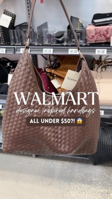 🍂👜 WALMART HANDBAGS THAT LOOK WAY MORE EXPENSIVE THAN THEY ARE 👀✨

Walmart’s fall handbags are giving MAJOR designer vibes this fall, it’s honestly like nothing they’ve ever released before?! 

👋 Since I’m your fave AFFORDABLE 😉 personal shopper, I found some seriously chic bags at @walmart that look luxe, elevated + perfect for your fall wardrobe. 🤎

Fall-ready 🍁 chocolate brown, woven textures, suede-inspired details, structured silhouettes + trendy everyday bags that can instantly make an affordable outfit look more expensive.

If you love a good designer look for less, these Walmart fall purses 👜 should be in your closet! 👏

💬 Comment BAGS for the links + make sure you’re following @affordablebyamanda so you don’t miss my latest affordable fashion finds!

SAVE this for your fall shopping 🍁 + SEND it to a friend who loves a good Walmart find!

Walmart handbags, Walmart fall fashion, Walmart fall finds 2026, Walmart bags, designer inspired handbags, designer look for less, affordable handbags, fall handbags 2026, chocolate brown handbag, suede bag, woven handbag, luxury look for less, affordable fall fashion, Walmart fashion finds, Walmart new arrivals, fall accessories, trendy handbags, expensive looking Walmart finds

#walmartfinds #walmartfashion #walmarthandbags #fallfashion #fallhandbags affordablefashion designerinspired walmartstyle fallfinds affordablebyamanda walmarthaul walmartpurses walmartscenario scenariowalmart falltrends