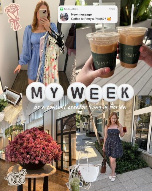 My kind of April: coffee ☕️ + filming 🎥 + city exploring ☀️ - this is such a beautiful time of year!! 

#weekinmylife #floridacreator #tampainfluencer #tampacreator , week in my life in florida, tampa week in my life, tampa content creator