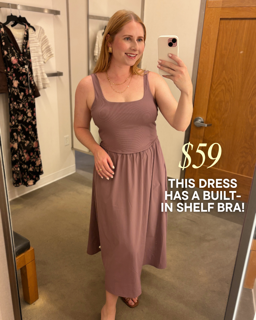 Zella Effortless Sleeveless Midi Dress (Women) | Nordstrom Anniversary Sale
