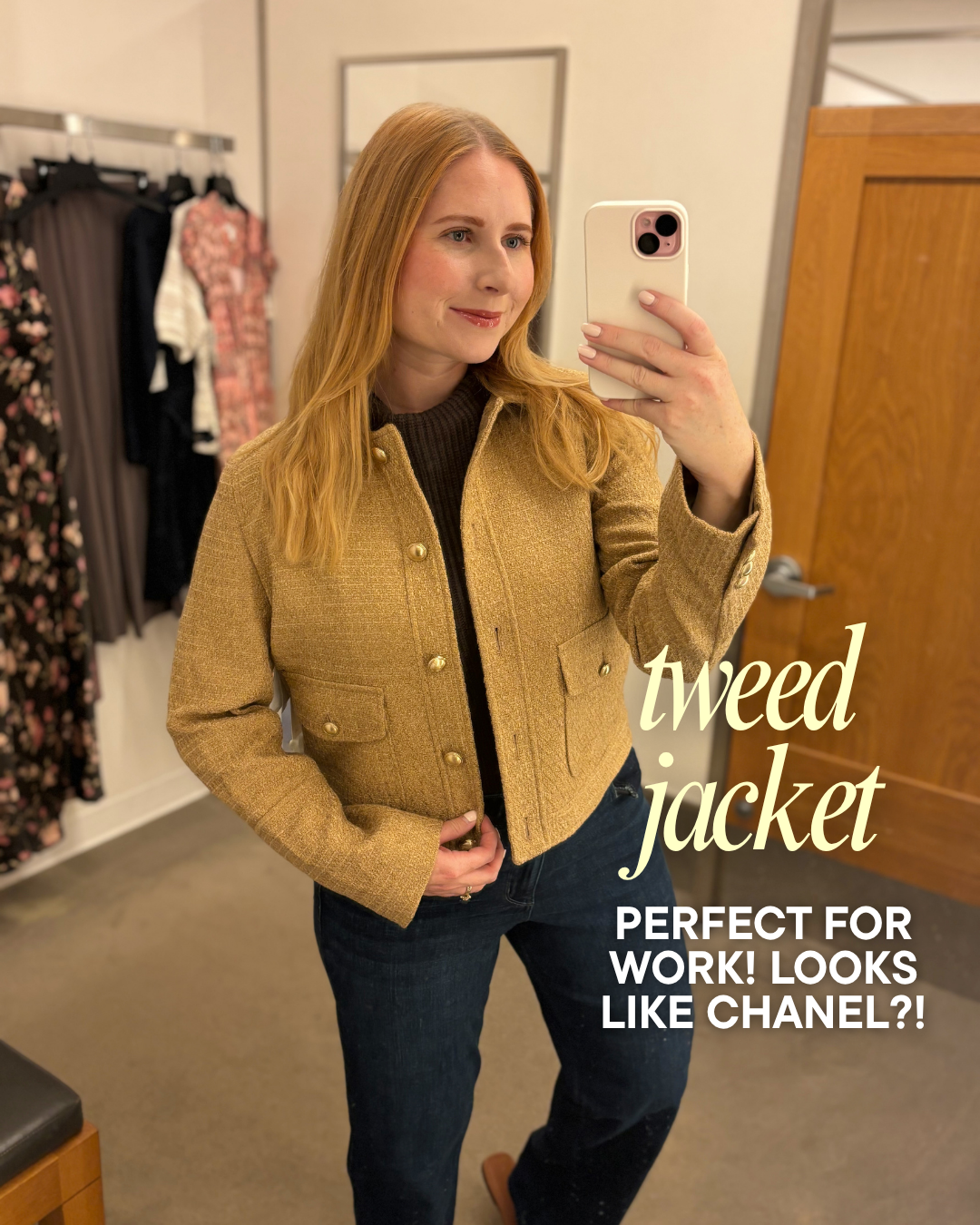 CASLON® | Tweed Jacket - Nordstrom Anniversary sale fall outfit idea
