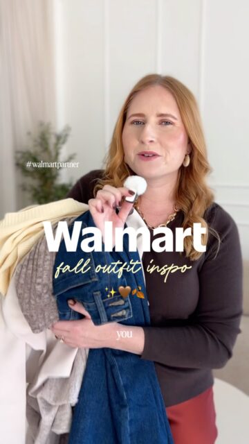 #WalmartPartner Fall outfits that look expensive without the splurge 🤎 

Sharing four affordable fall outfit ideas from @walmart online extended assortment, with cozy knits, office essentials and easy layers I’d pack for a fall trip to New York! 

💬Leave ‘WALMART’ in the c0mmnts to get these looks sent your way! 📥 

🍂 A knit sweater dress for an effortless, pulled-together fall look. 

🤍 A beige sweater and trousers for a chic business casual outfit. 

🍁A brown sweater paired with a rust lace-trim slip skirt for a feminine fall outfit with rich autumn tones. 

🩶 A soft gray cardigan and stretchy denim jeans for sightseeing and coffee stops in NYC. 

✅Save these Walmart fall fashion finds for midsize outfit inspiration, neutral fall outfits and affordable styles to mix into your wardrobe! 

#WalmartFashion #WalmartFinds #FallOutfitIdeas #walmarthaul AffordableFashion MidsizeStyle FallOutfits walmartstyle walmarthaul designer look for less, luxury look for less, affordable fashion, fall wardrobe, fall outfit ideas, Walmart shoes, elevated basics, neutral fall outfits, capsule wardrobe, Walmart handbags, Walmart shoes, elevated basics, neutral fall outfits, capsule wardrobe
